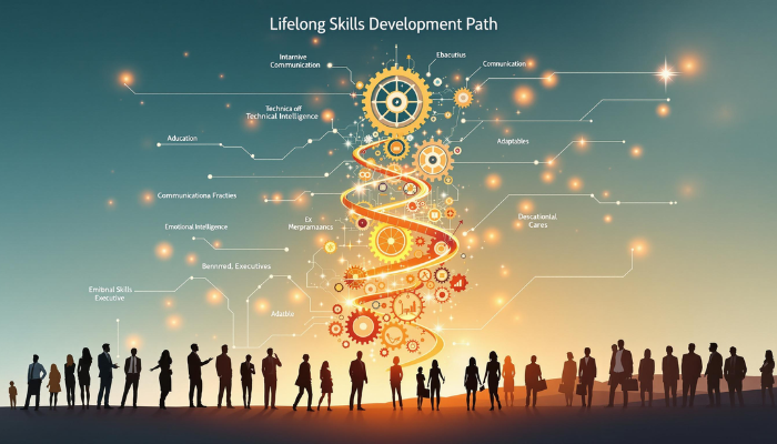 The ways of achieving enhanced status and perpetual accumulation and development of abilities identified as the Lifelong Skills Development Path