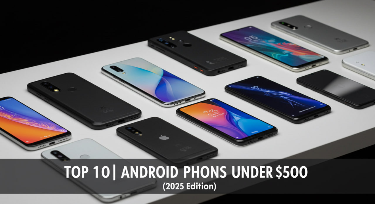 Top 10 Android Phones Under $500 (2025 Edition)